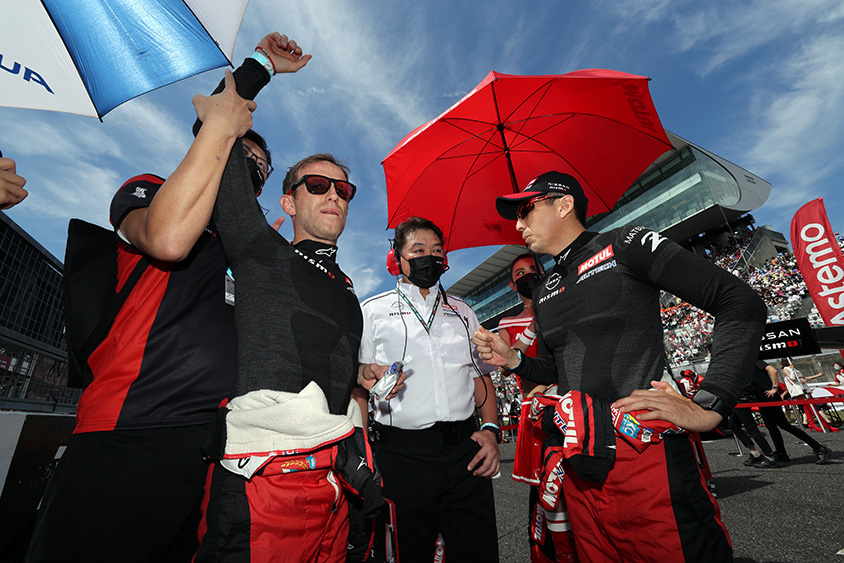 左）ロニー・クインタレッリ選手、右）松田 次生選手/NISMO