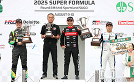 おめでとう初優勝！そして漢気のスリックタイヤ！　〜2025スーパーフォーミュラ第8戦スポーツランドSUGO〜
