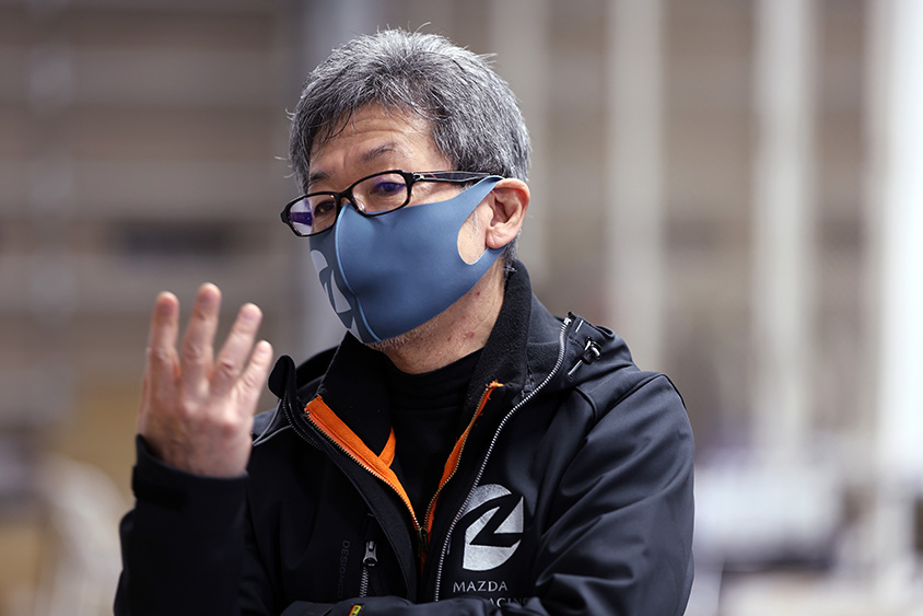 スーパー耐久シリーズ2022　第1戦鈴鹿5時間耐久レース　MAZDA SPIRIT RACING 前田育男監督