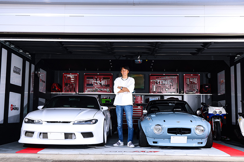 トヨタスポーツ800通称ノブハチ S15シルビア 谷口信輝