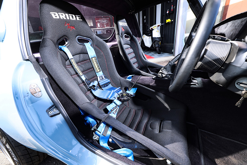 トヨタスポーツ800通称ノブハチ 運転席