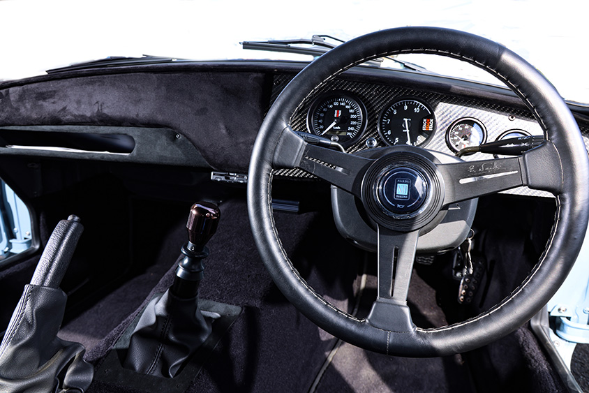 トヨタスポーツ800通称ノブハチ コックピット