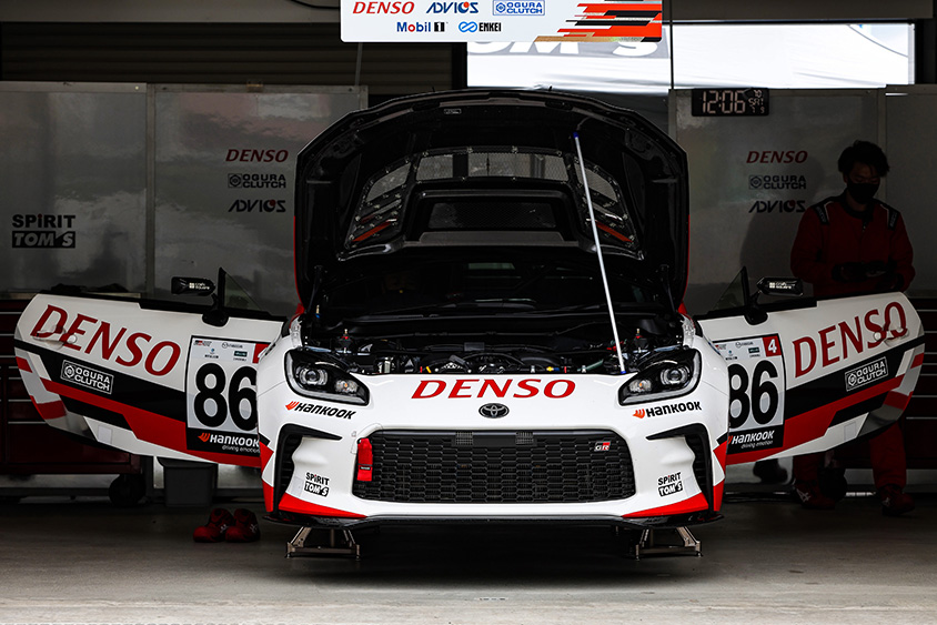 デビュー2戦目を迎え熟成が進むGR86