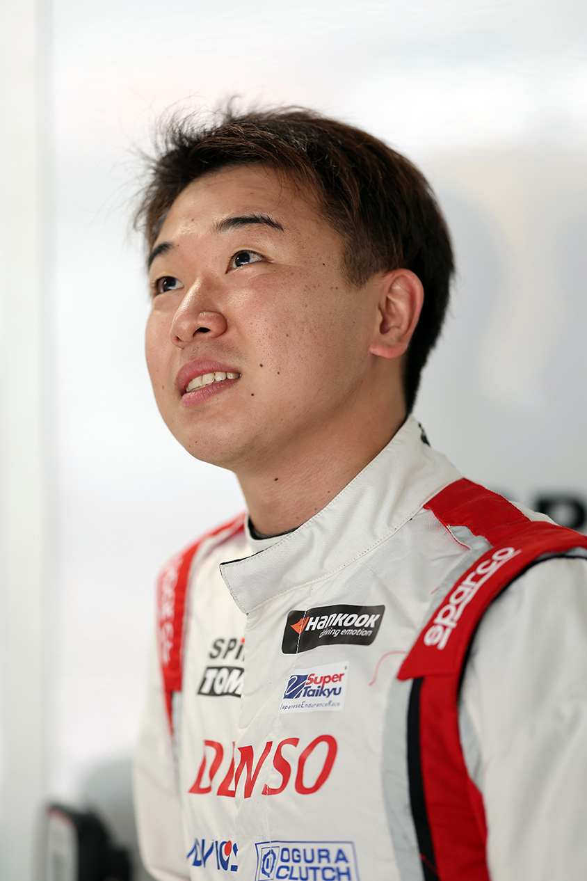 クルマを鍛え市販車にフィードバックするのも大事な使命と語る河野俊佑選手