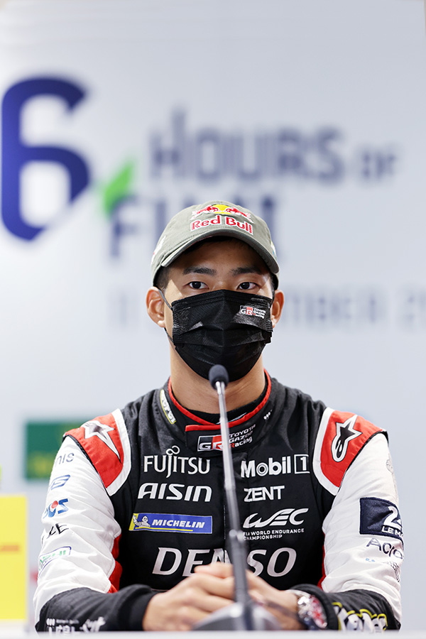 平川亮選手/TOYOTA GAZOO Racing