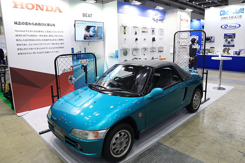 第19回国際オートアフターマーケットEXPO 2022　ホンダブース