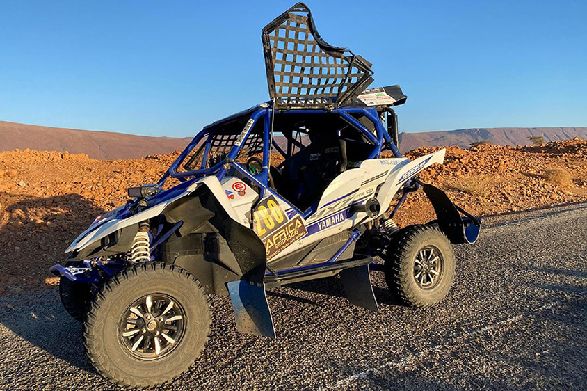 ヤマハの小型バギーYXZ1000RでAFRICA ECO RACEに参戦