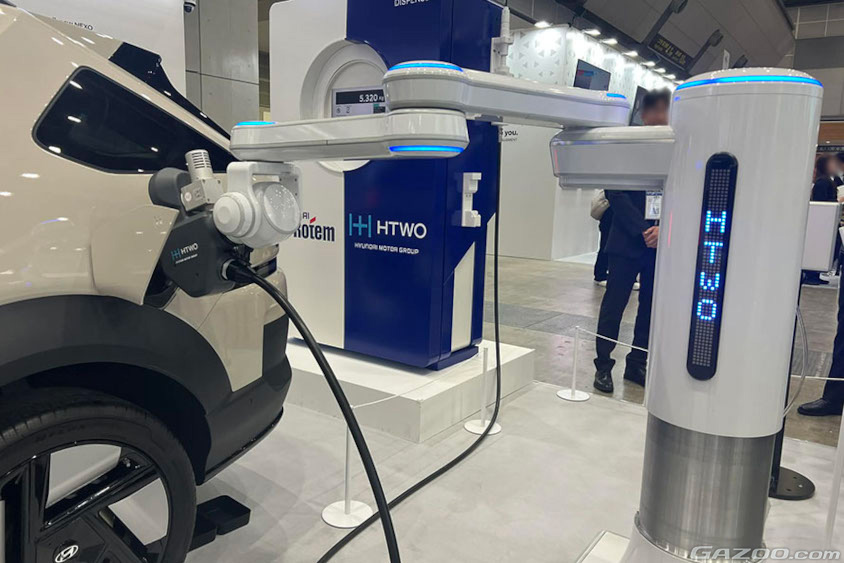 ヒョンデ_水素自動充填ロボット