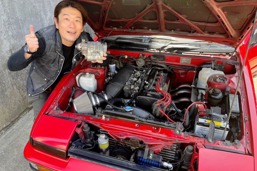 山田弘樹が愛車AE86のスターターモーターを交換