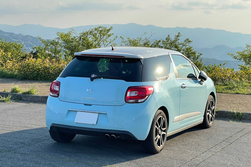 シトロエン・DS3のリアビュー