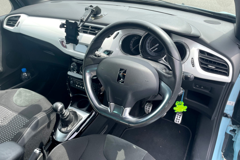 シトロエン・DS3のインテリア