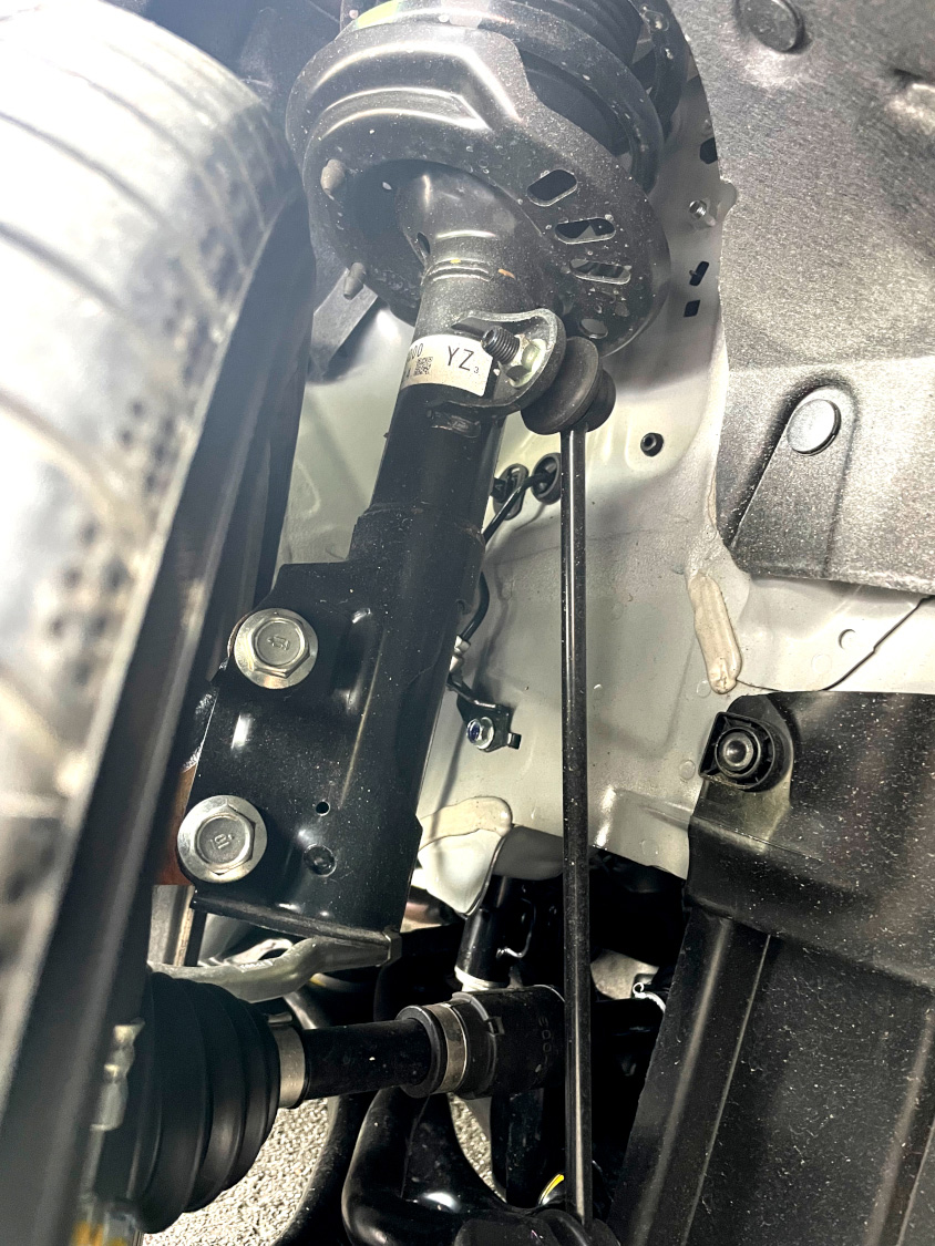 ホンダ・フィットRSのサスペンション