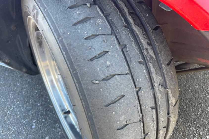 トヨタ・ハチロク（スプリンタートレノ（AE86））が履くRE-71RS