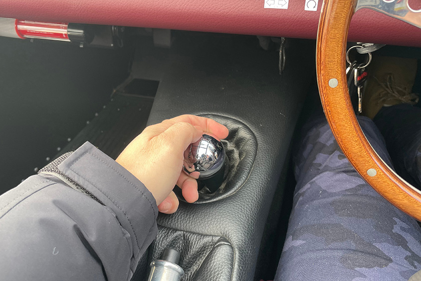 ケータハム・ス―パーセブンのシフトノブ