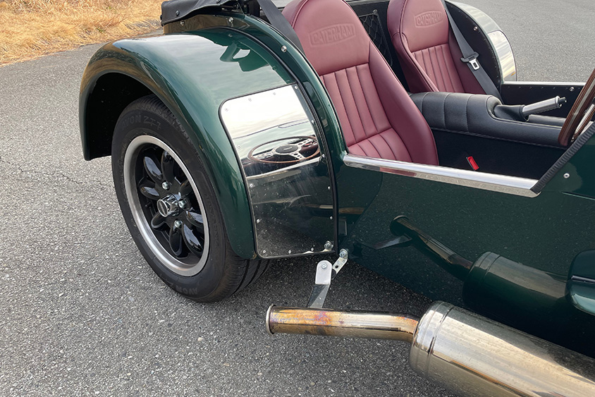 ケータハム・ス―パーセブンのエキゾースト