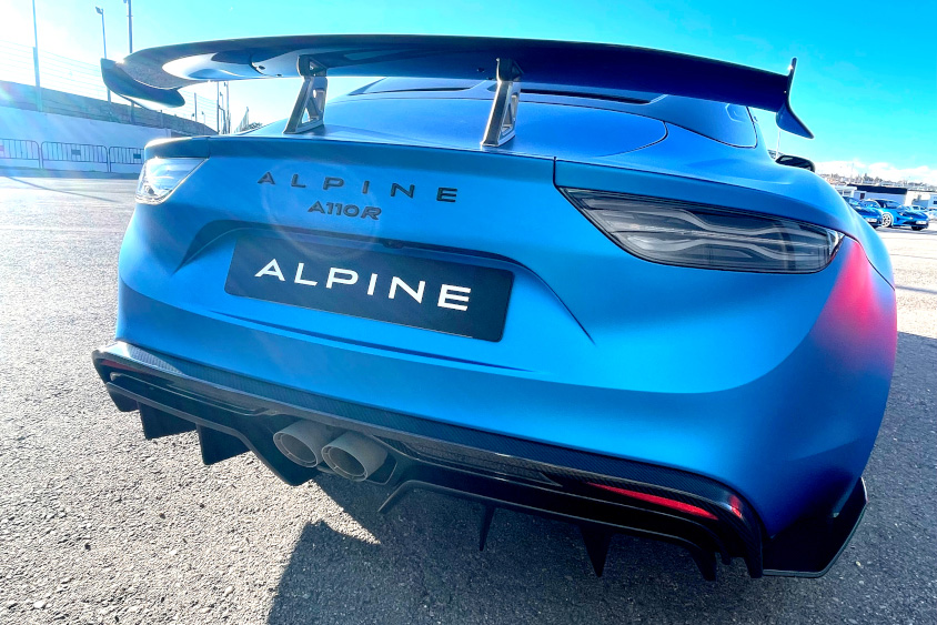 アルピーヌ・A110 Rのディフューザー