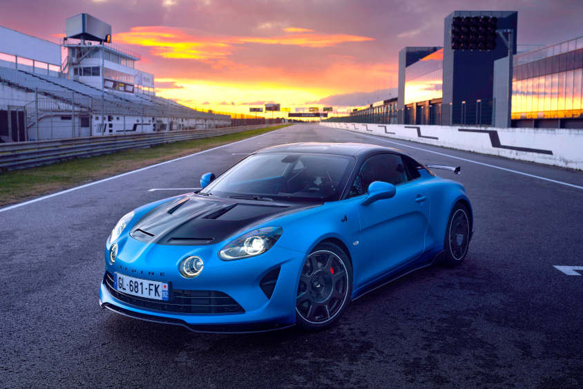 アルピーヌ・A110 Rの左フロントビュー