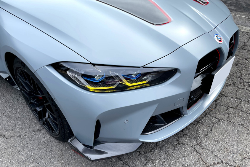 BMW M4 CSLのフロント