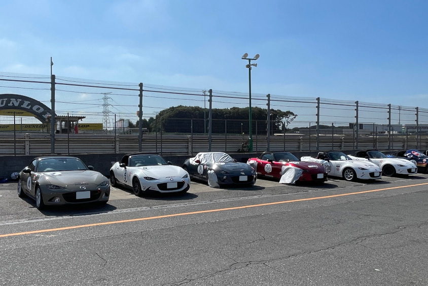 ロードスター・パーティレースの参加車両