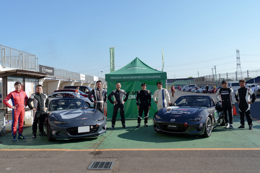 マツ耐に参戦したロードスター DSC-TRACK チームと人馬一体ロードスターチーム