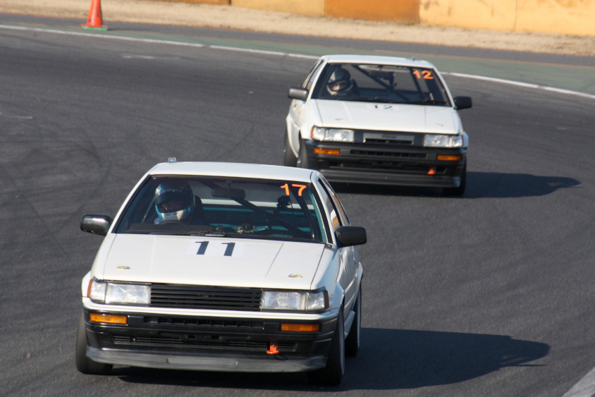 ボロハチ走行会のハチロク