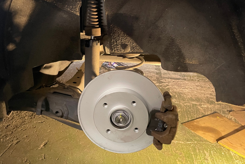 シトロエンDS3 スポーツシックのリヤローター