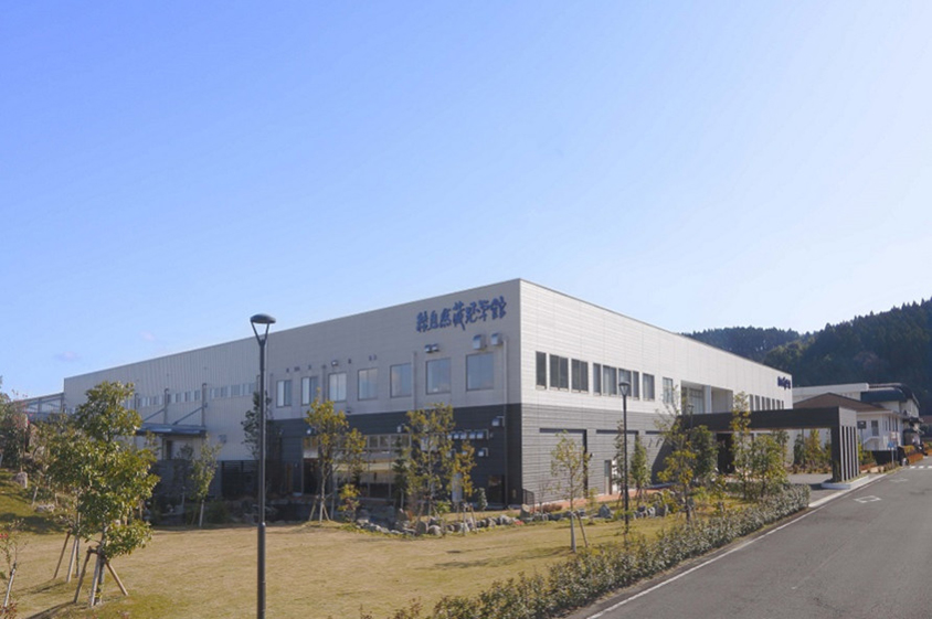 併設の「綾自然蔵見学館」では、酒造りの様子を見学できる。