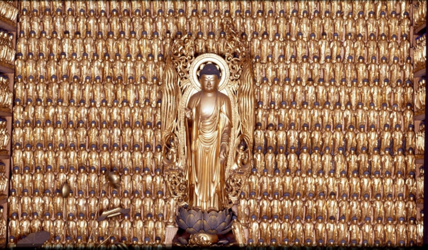 拝観できる機会が少なく、なかなかお目にかかれない千体佛。