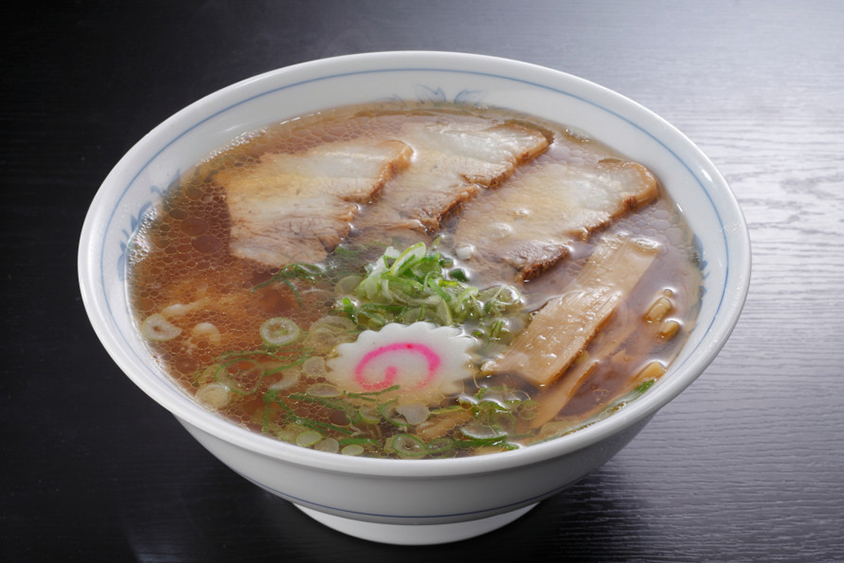 喜多方産の小麦を使用した喜多方ラーメンは680円。