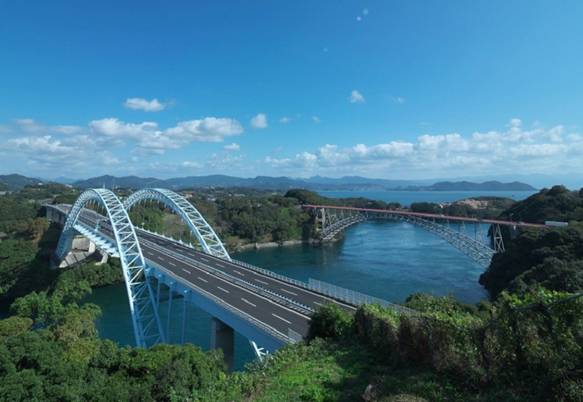 足元にうず巻く潮流がダイナミック 真っ青な海に架かる優美な橋を車で渡ろう 長崎県西海市 トヨタ自動車のクルマ情報サイト Gazoo 足元にうず巻く潮流がダイナミック 真っ青な海に架かる優美な橋を車で渡ろう 長崎県西海市 トヨタ自動車のクルマ情報サイト Gazoo