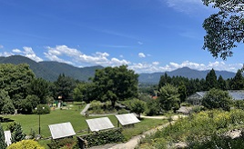 ハーブが香る公園でフレッシュブルーベリーを摘み採ろう！香木の森公園へドライブ　島根県邑南町