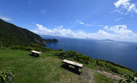 ドライブで行きたいビュースポット！真っ青な海を一望の高茂岬　愛媛県愛南町