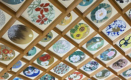 花咲き競う往生院の格天井！聖徳太子ゆかりの橘寺へ行こう　奈良県明日香村