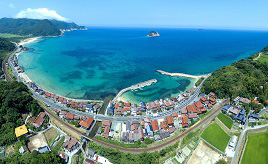 一足早く夏を感じよう！白砂青松の清ヶ浜へドライブ　山口県阿武町
