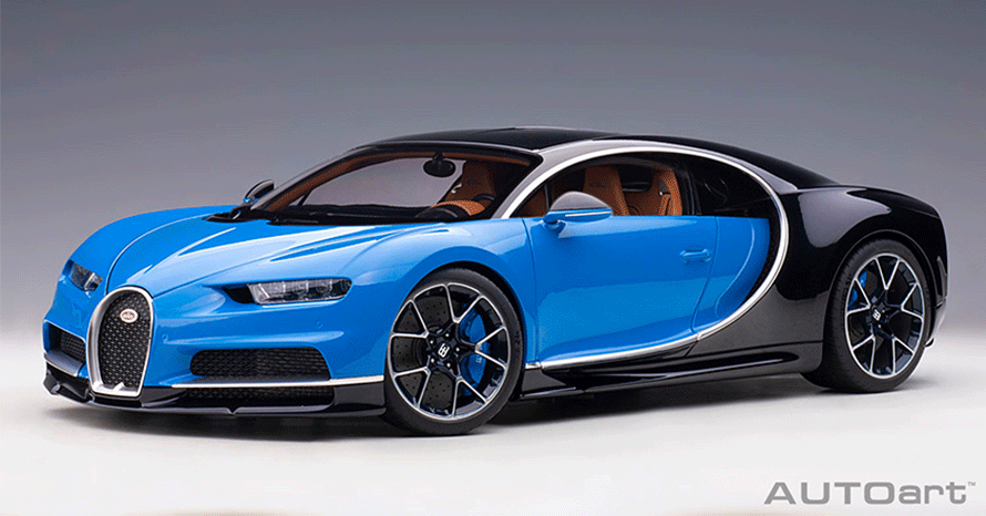 ラグジュアリーな世界最速のハイパーカー～ミニカー「1/12スケール