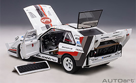 WRCカーをベースに開発されたヒルクライム用スペシャルマシン　アウディ スポーツクワトロ
