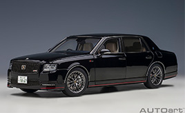 【ミニカー】特別なワンオフモデルの黒いトヨタ センチュリー GRMN