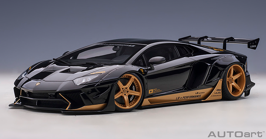 ミニカー】ランボルギーニ アヴェンタドール リミテッドエディション