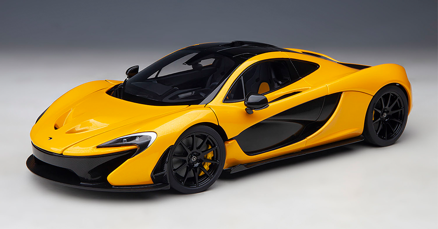 ミニカー】マクラーレン P1、世界で375台のみ限定生産されたハイパー