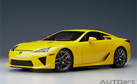 【ミニカー】500台の限定生産、レクサス初のスーパースポーツカー「LFA」