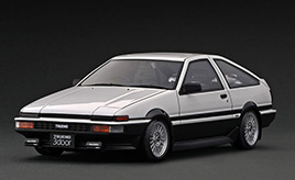 【ミニカー】ハチロクトレノ（後期型）のライトカスタム仕様『トヨタ スプリンター トレノ GT Apex』