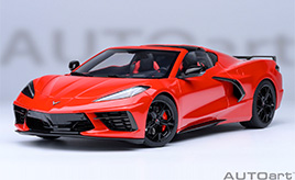 【ミニカー】アメリカを代表するスポーツカー！2019年に発表された最新モデル、第8世代『シボレー コルベット(C8) スティングレイ Z51』