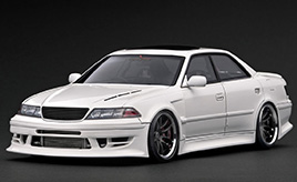 【ミニカー】VERTEX JZX100 マークⅡのローダウン仕様レジンモデル