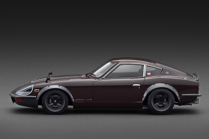 ミニカー】フェアレディ 240ZG（HS30）1/18レジンモデルの精密再現 