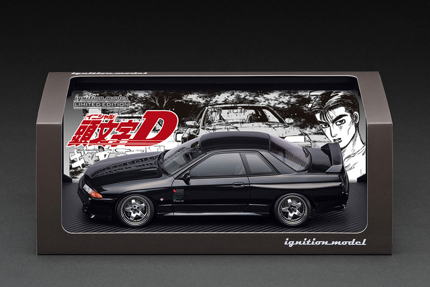 ミニカー】『頭文字D』に登場する中里毅の愛車「スカイラインGT-R V 