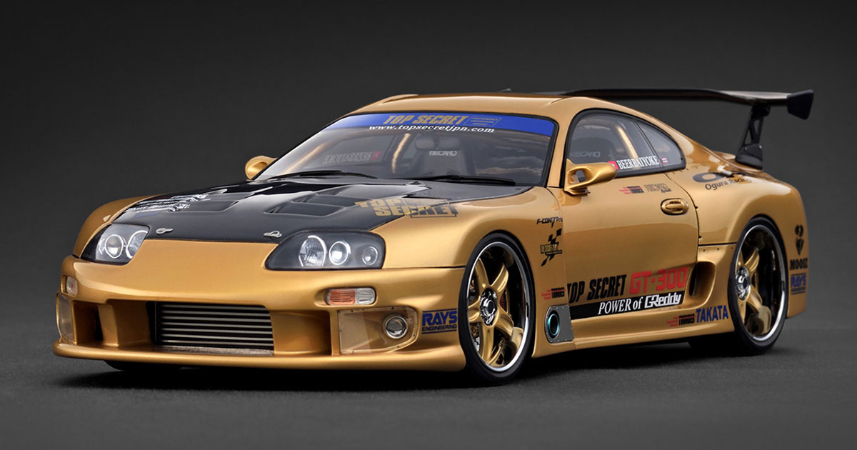 ミニカー】日本の誇るチューニングショップ トップシークレットの