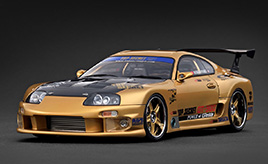 【ミニカー】日本の誇るチューニングショップ トップシークレットのデモカー「TOP SECRET GT300Supra (A80)」