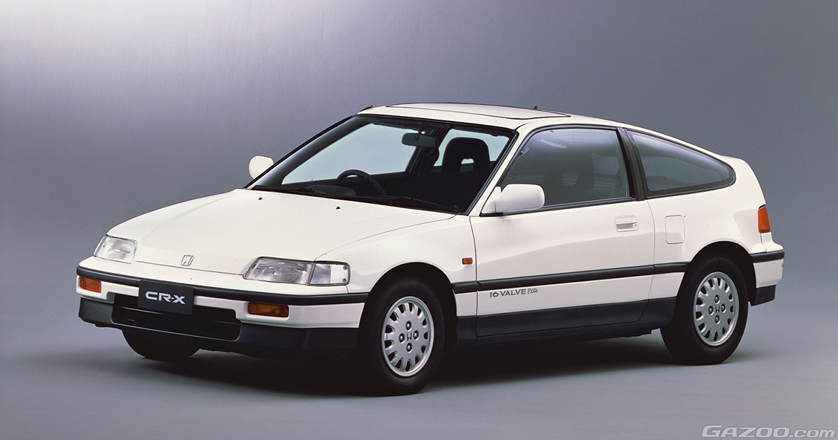 俊敏なFFライトウェイトスポーツカー 2代目「ホンダCR-X」を振り返る
