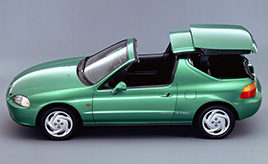 【連載全12話】第7話ホンダCR-Xデルソル・・・ルーフが開く日本生まれの2シーター