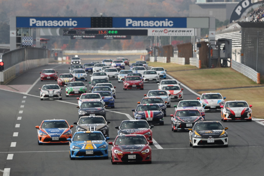 TGR 86/BRZ Race（2021年）のスタートシーン